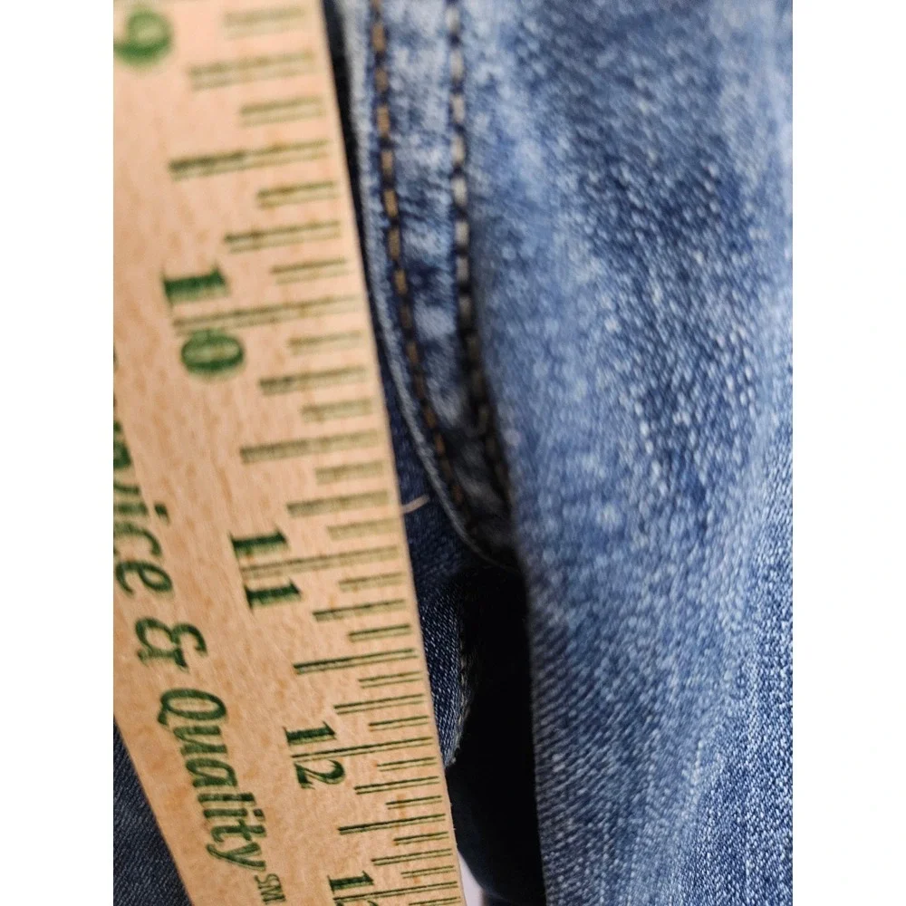 Wrangler Relaxed Boot Mens Blue Denim Jeans 36x34 Medium Wash 112344984